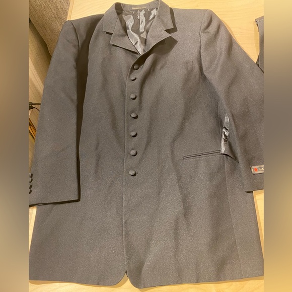 Lucci Suit Jacket with Matching Vest 48 R (H) - Picture 5 of 14